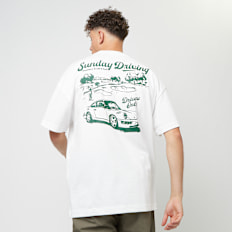 Another Cotton Lab Sunday Driving Oversize T-Shirt weiß