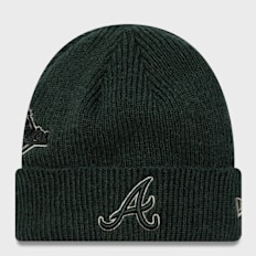 New Era Beanie WS Patch MLB Atlanta Braves verde