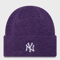 New Era Female Wide Cuff Beanie MLB New York Yankees lila