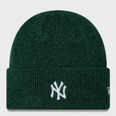 New Era Female Wide Cuff Beanie MLB New York Yankees verde