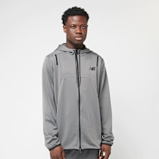 New Balance Knitted Full Zip Jacket szary