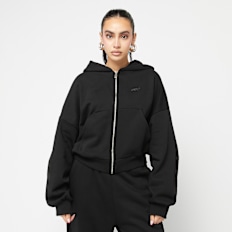 SNIPES Small Logo Essential Oversized Zip Hoodie nero