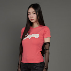 SNIPES Snipes Varsity Raglan Tight Tee rouge