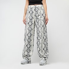 Decibel Snake Print Jeans višebojno
