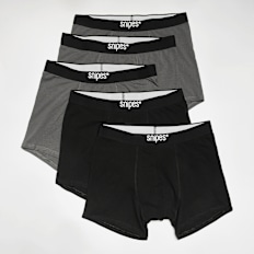 SNIPES 5 PACK - Black Tape  Briefs Boxershorts multicolorido