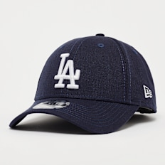 New Era 9Forty Linen Los Angeles Dodgers blau