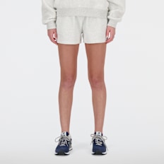 New Balance Sport Essentials French Terry Shorts grijs