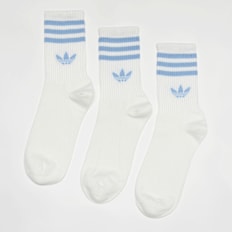 adidas Originals adicolor Crew Sokken (3 Pack) wit