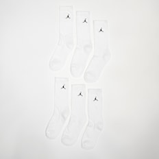 Jordan 6 PACK - Everyday Essentials Crew bianco