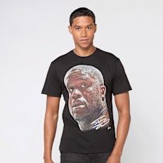 Mitchell & Ness NBA Los Angeles Lakers Player Big Face Tee schwarz