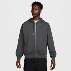 Jordan Brooklyn Fleece Oversize Hoodie grijs