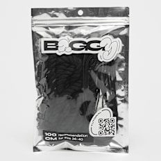 BAGGY Rope Laces 10mm Set 100cm schwarz