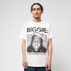 Mister Tee Biggie Crown Tee biały
