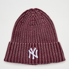 New Era Washed Beanie MLB New York Yankees ljubičasta
