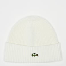 Lacoste Logo Beanie bege