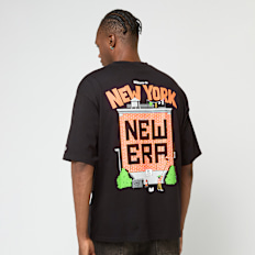 New Era Oversized Graphic Tee 2 crna