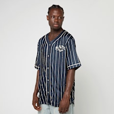 Karl Kani Kani Pinstripe Baseball Jersey blu