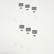 adidas Originals 6 PACK - 3S CREW S  white wit