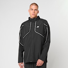 New Balance Active Full Zip Reflective Jacket nero
