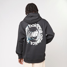 New Balance Light Trails Graphic Hoodie schwarz