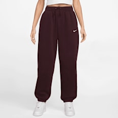 Nike   Sportswear Phoenix Fleece High-Waisted Oversized Sweatpants czerwony