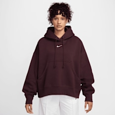 Nike   Sportswear Phoenix Fleece Over-Oversized Hoodie rosso