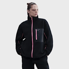 Nike   Sportswear Full-Zip High-Pile Fleece Jacket zwart