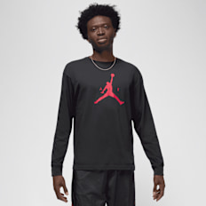 Jordan Jumpman Long Sleeve High-Brand-Read Tee negro