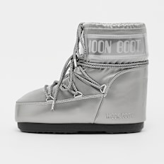 Moon Boot Icon Low Glance prateado