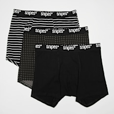 SNIPES 3 PACK - Black Tape Briefs Boxershorts preto