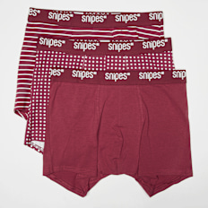 SNIPES 3 PACK - Tonal Tape Briefs Boxershorts rood