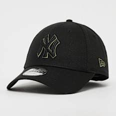 New Era 9FORTY Outline MLB New York Yankees crna