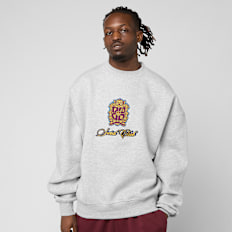 Prohibited Emblem Patch Crew Neck siva