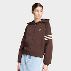 adidas Originals Neuclassics Fullzip Hoodie marrone