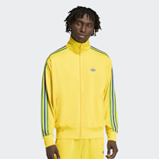 adidas Originals Firebird Tracktop żółty