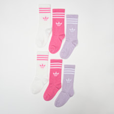 adidas Originals 6 PACK - 3-Stripes Crew Socks multicolorido