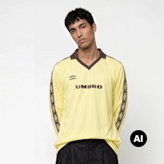 Umbro Taped Longsleeve Jersey amarelo