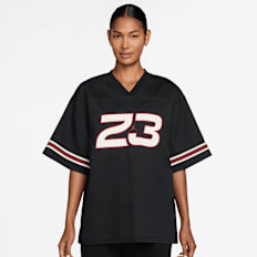 Jordan Flight Woven Jersey Top zwart