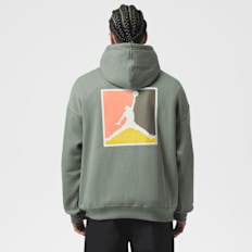 Jordan Brooklyn Graphic Hooded Pullover groen