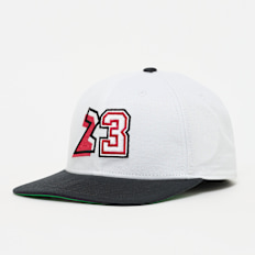 Jordan Pro Structured Flat Bill Hat blanc