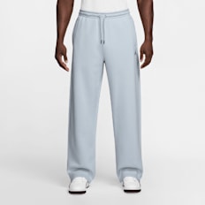 Jordan Brooklyn Oversized Open-Hem Pants blau