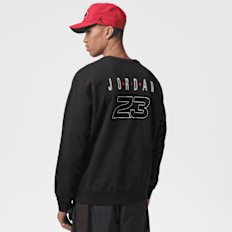 Jordan Flight Fleece Crew Neck negro
