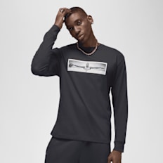Jordan Brand Photo Long Sleeve Crew noir