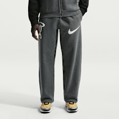 Nike   Solo Swoosh x Central Cee Fleece Open Hem Pant grijs