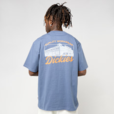 Dickies Wellsville Short Sleeve Tee niebieski