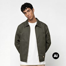 Dickies Unlined Eisenhower Jacket Rec verde