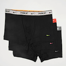 Nike   3 PACK - Essential Cotton Stretch Trunk negro