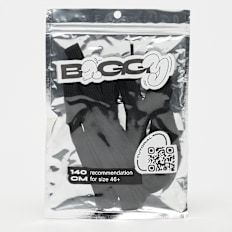 BAGGY Fat Laces 2 Layer 140cm zwart
