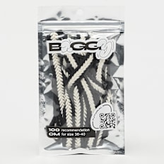 BAGGY Braid Cord Laces 100cm nero
