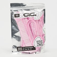 BAGGY Tape Laces 100cm roza